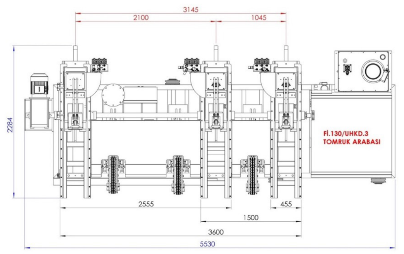 Plan de face - FI.130 UHKD